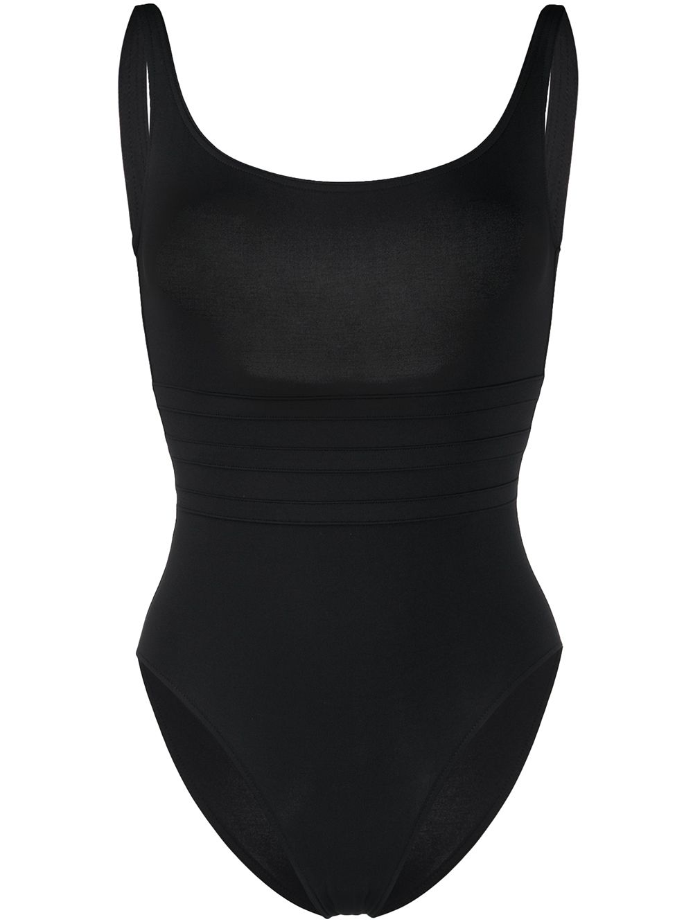 Image 1 of ERES stitched panel swimsuit