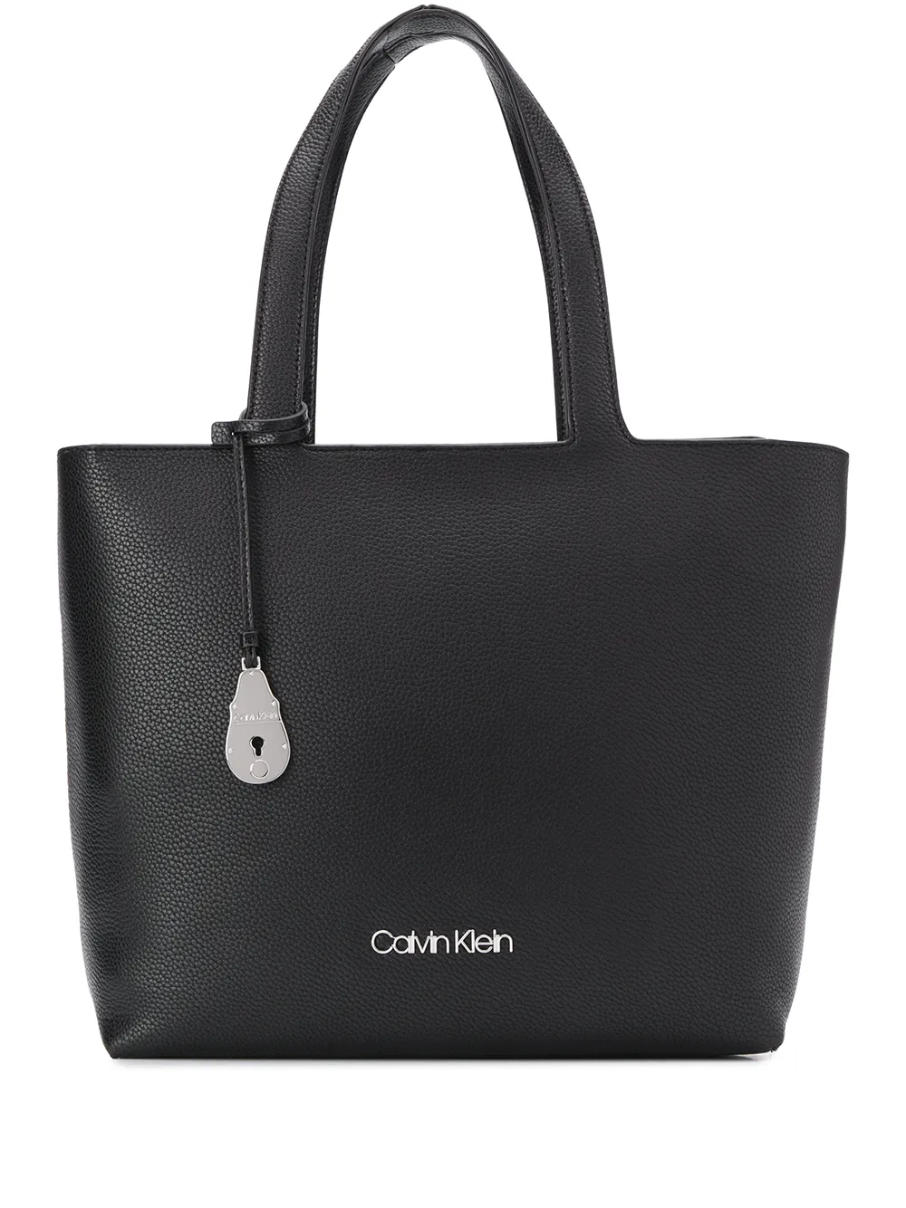 calvin klein logo tote