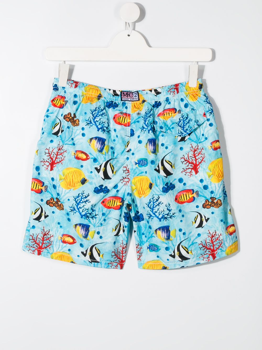 фото Mc2 saint barth kids coral bay swim shorts