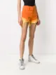 Denimist gradient effect denim shorts