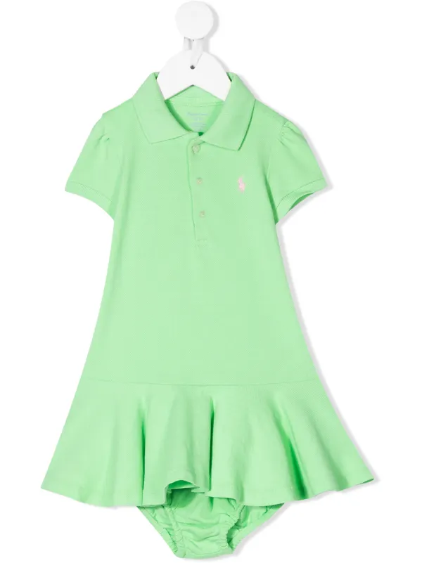 green ralph lauren dress