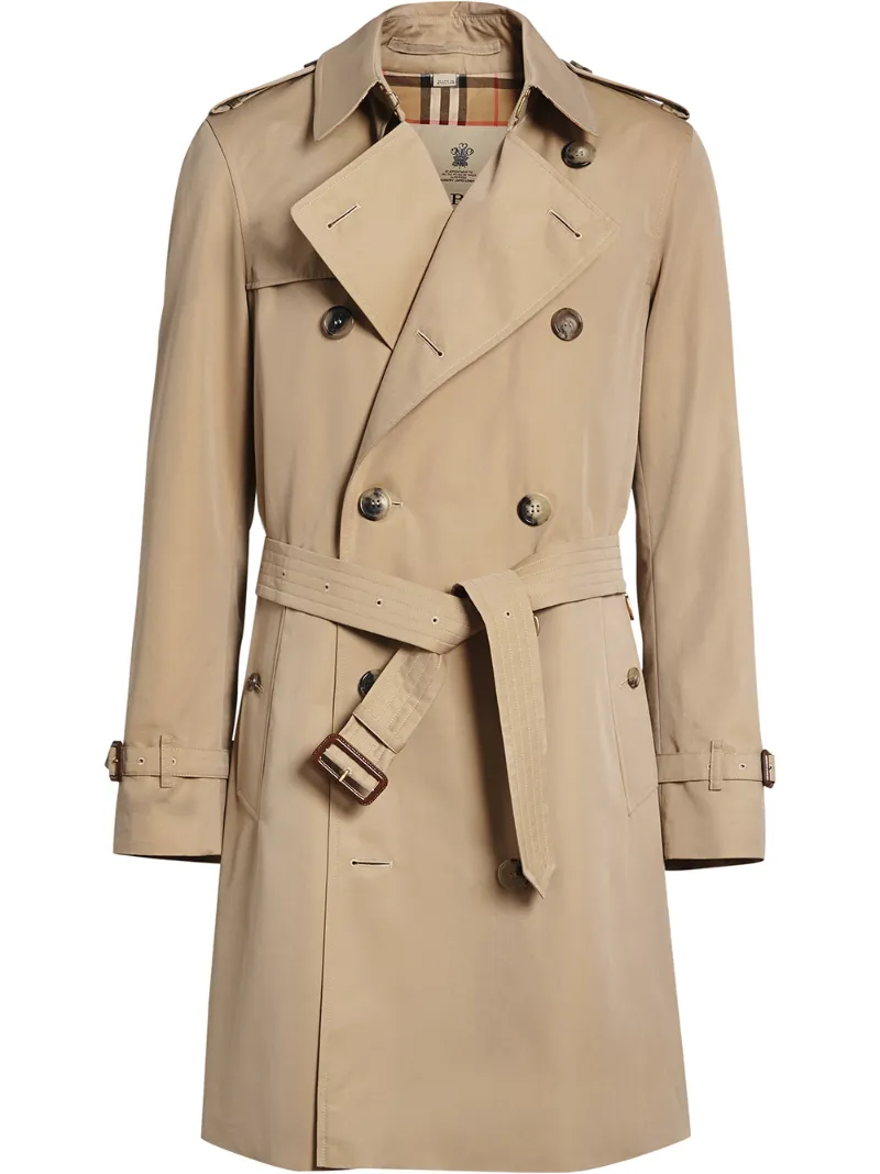 BURBERRY CHELSEA HERITAGE MIDI TRENCH COAT