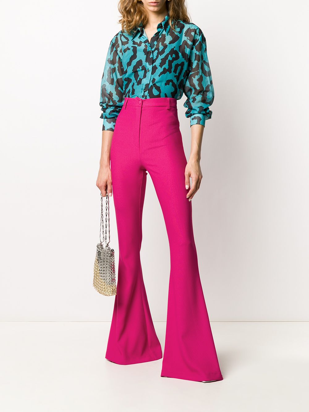 фото Hebe studio flared trousers