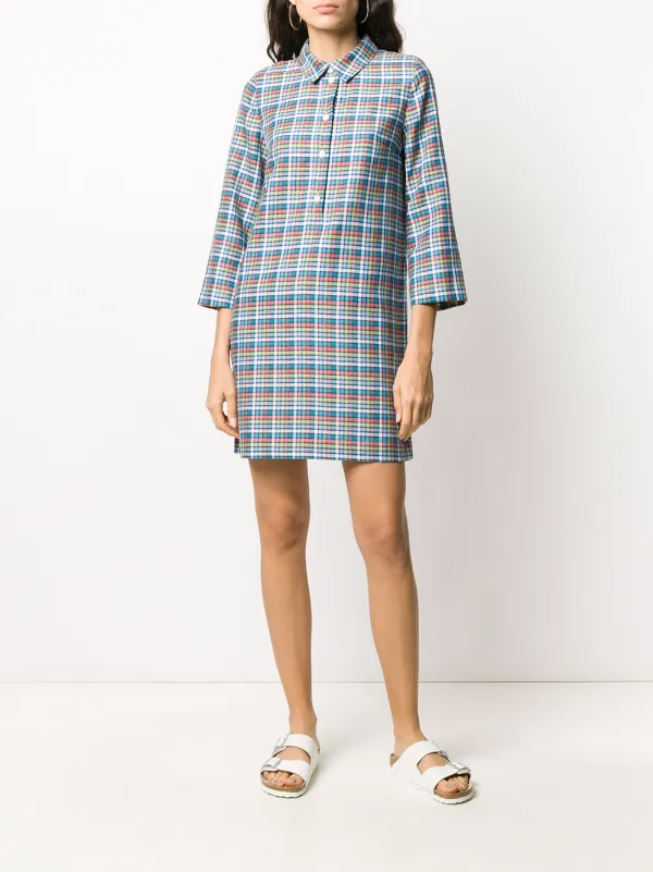 madras plaid dress