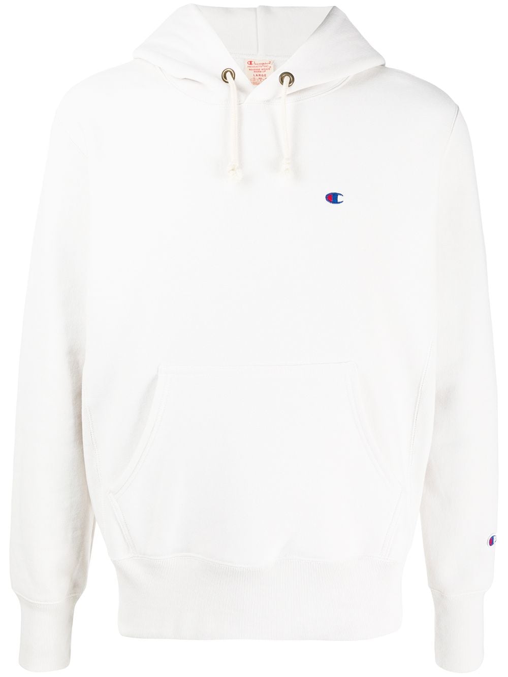 Champion Hooded Sweatshirt In White
