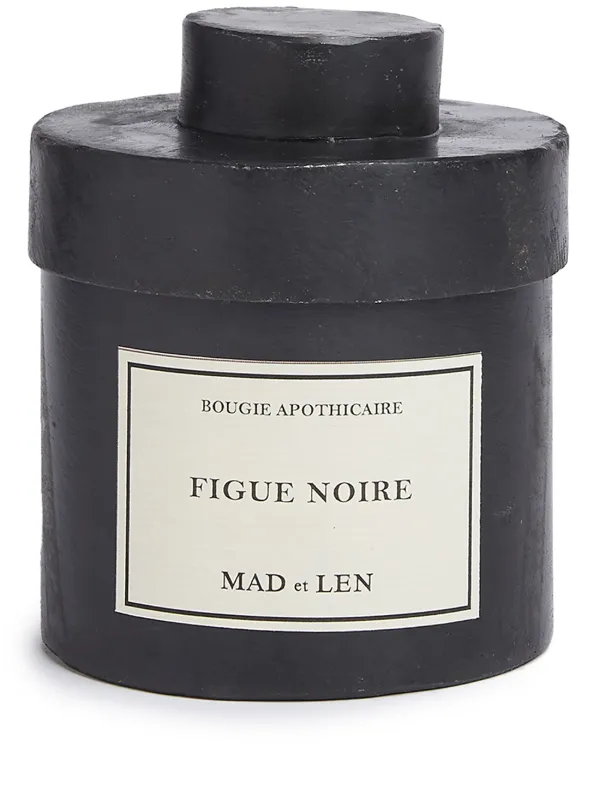 MAD Et LEN Figue Noire Scented Candle (300g) | Black | FARFETCH RO
