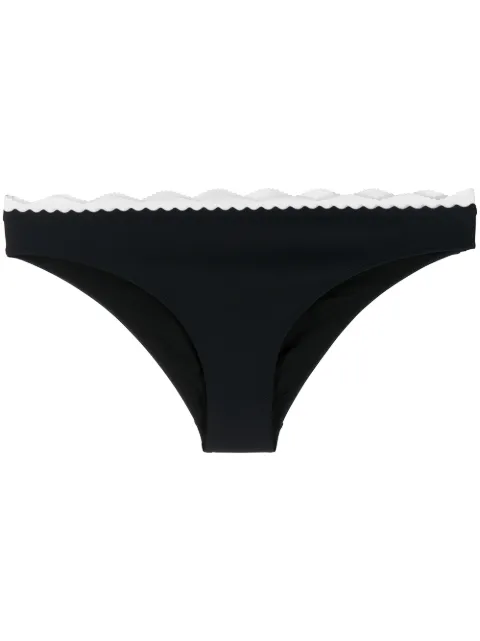 Stella McCartney scallop-trim bikini bottoms