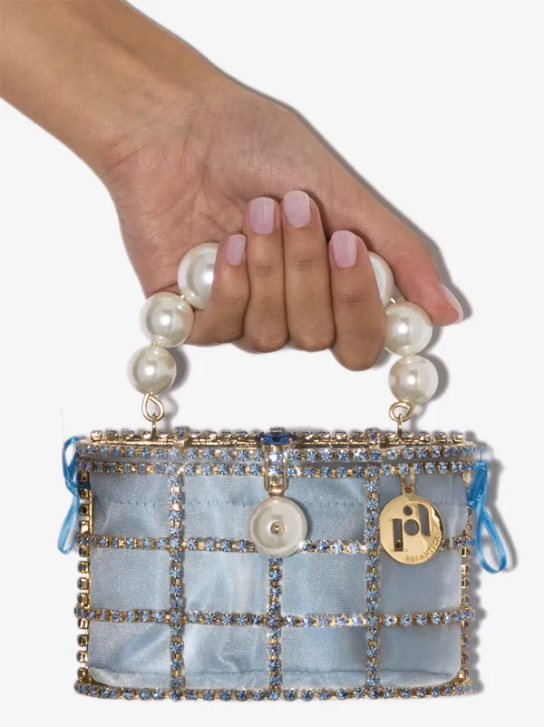 Rosantica Holli Kuvertväska Med Strass Farfetch Rosantica Holli Kuvertväska Med Strass Farfetch