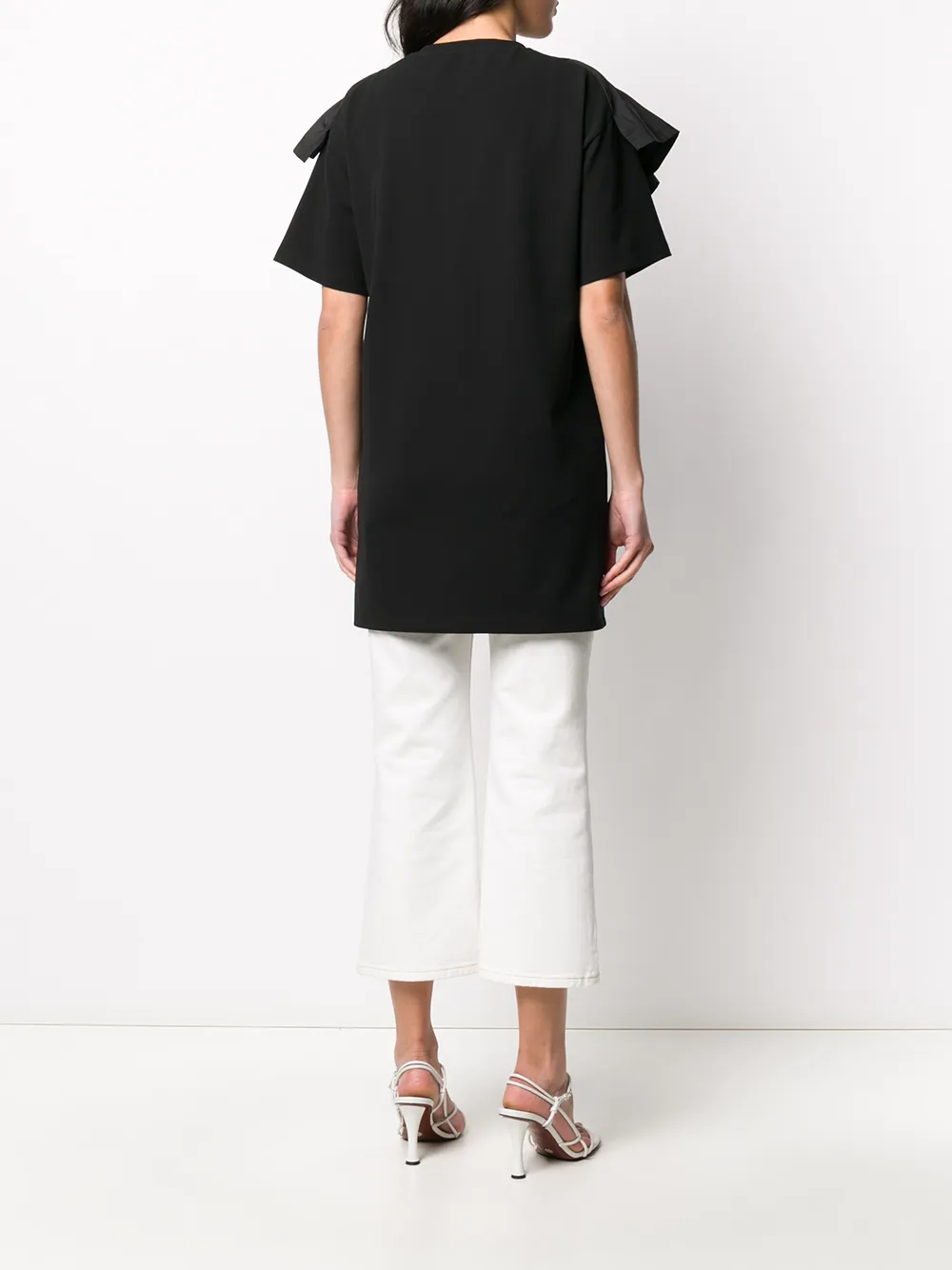 Valentino Garavani Blouse met ruche afwerking Zwart