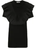 Valentino Garavani ruffle-bib elongated blouse - Black
