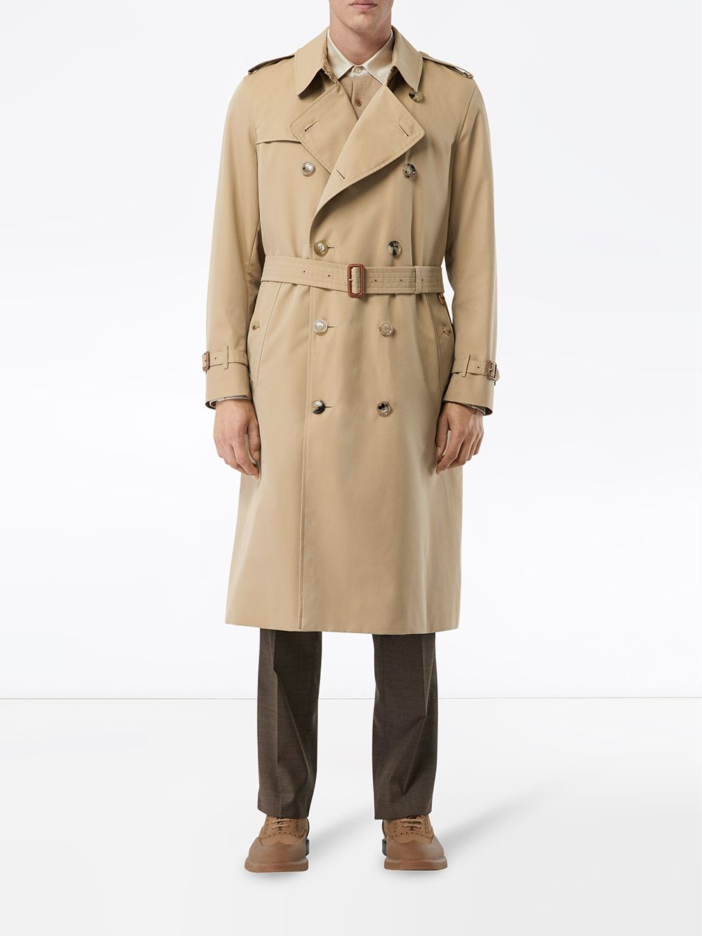 RARE* BURBERRY Long Kensington Heritage Trench Coat w/Wool Liner