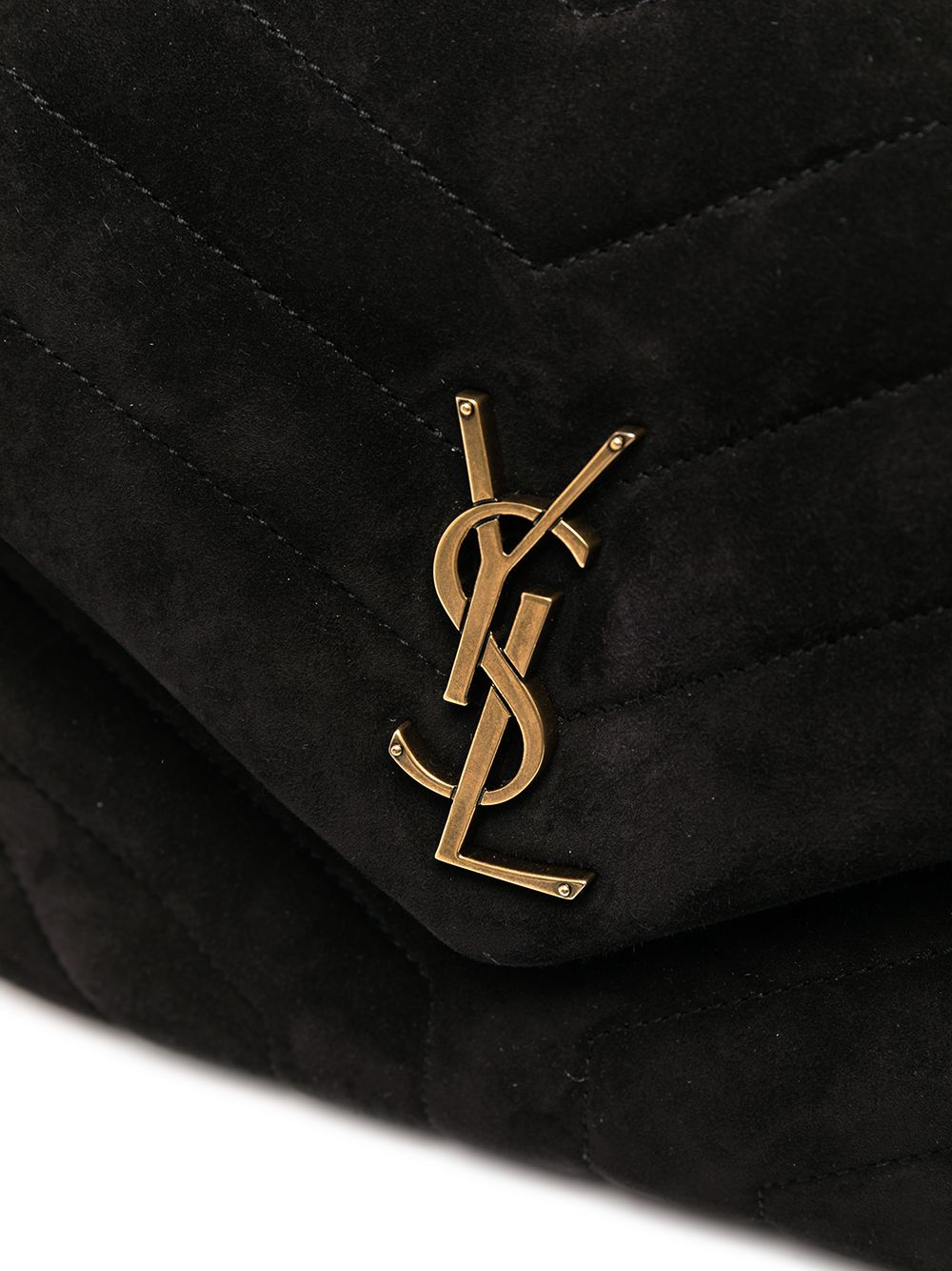 Yves Saint Laurent Bags | Ysl Mini Loulou Toy Quilted Velvet Crossbody Bag