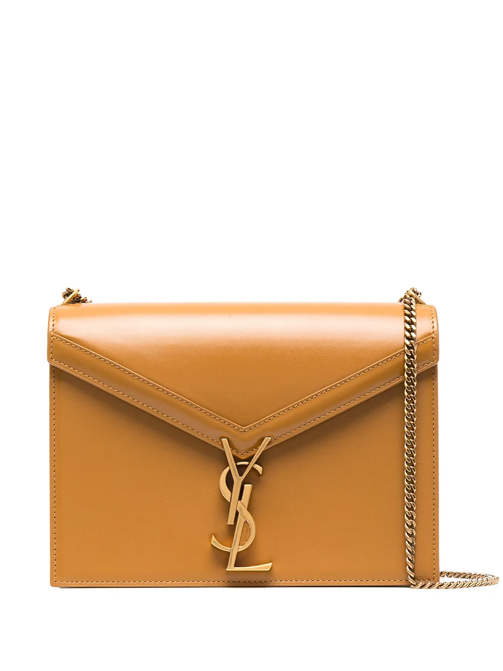 Click to view more detailed imagery on our partner's website Saint Laurent Cassandra Monogram Shoulder Bag In Brown
