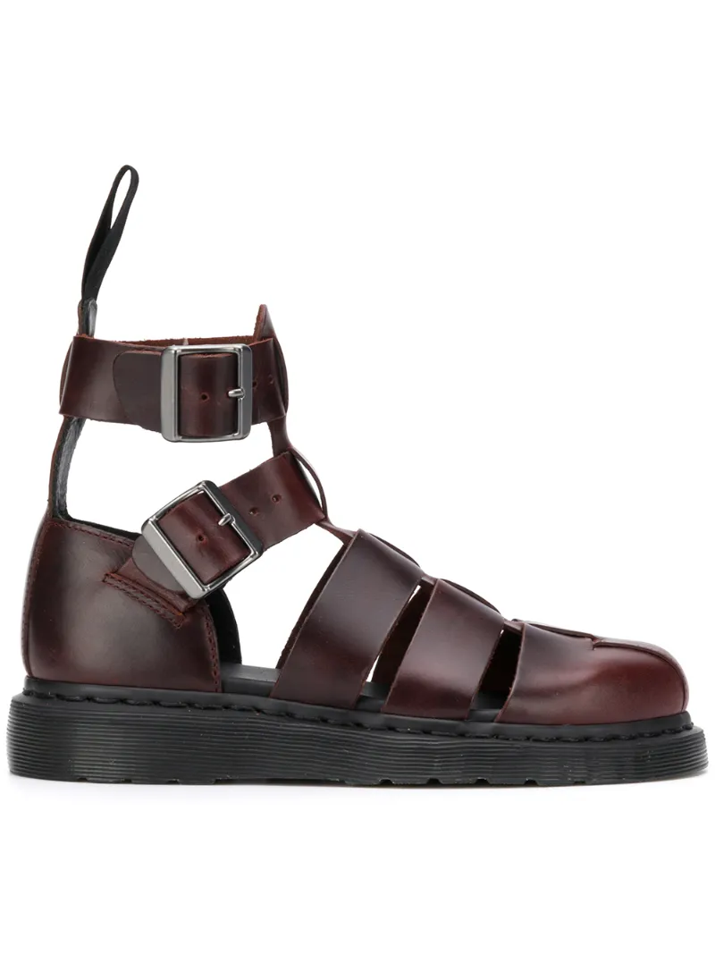 dr martens sandals red