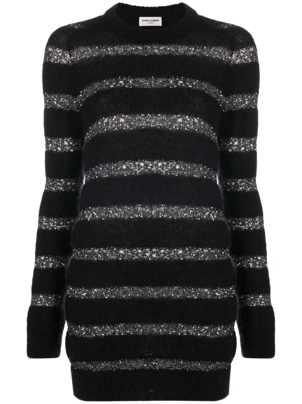 saint laurent black jumper