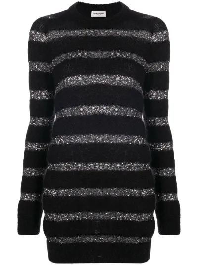 striped jumper dress | Saint Laurent 