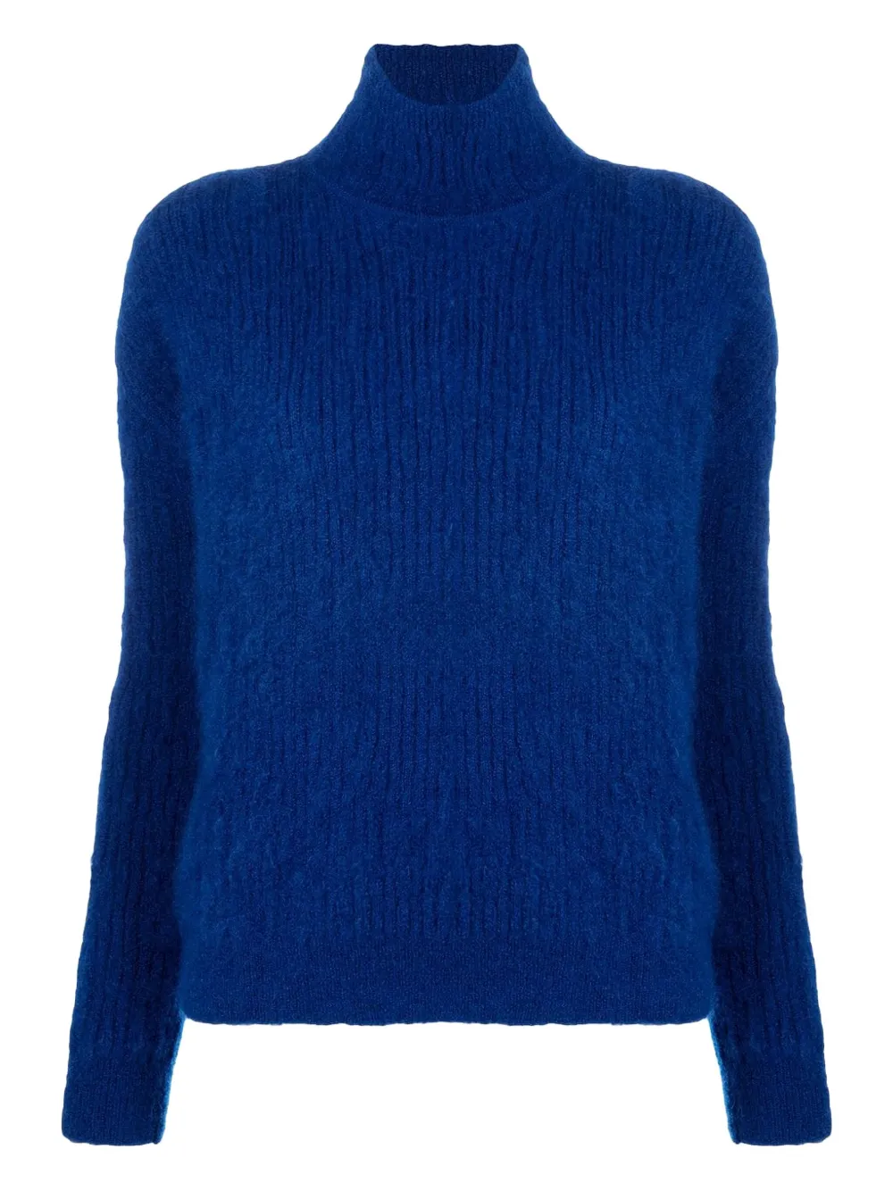 Saint Laurent suéter tejido con cuello vuelto | azul | Image 1