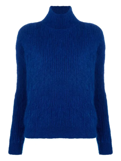 Saint Laurent roll-neck knitted jumper