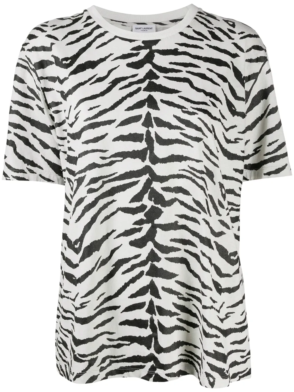 Saint laurent shop zebra shirt