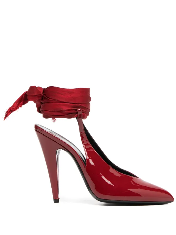 saint laurent patent leather pumps