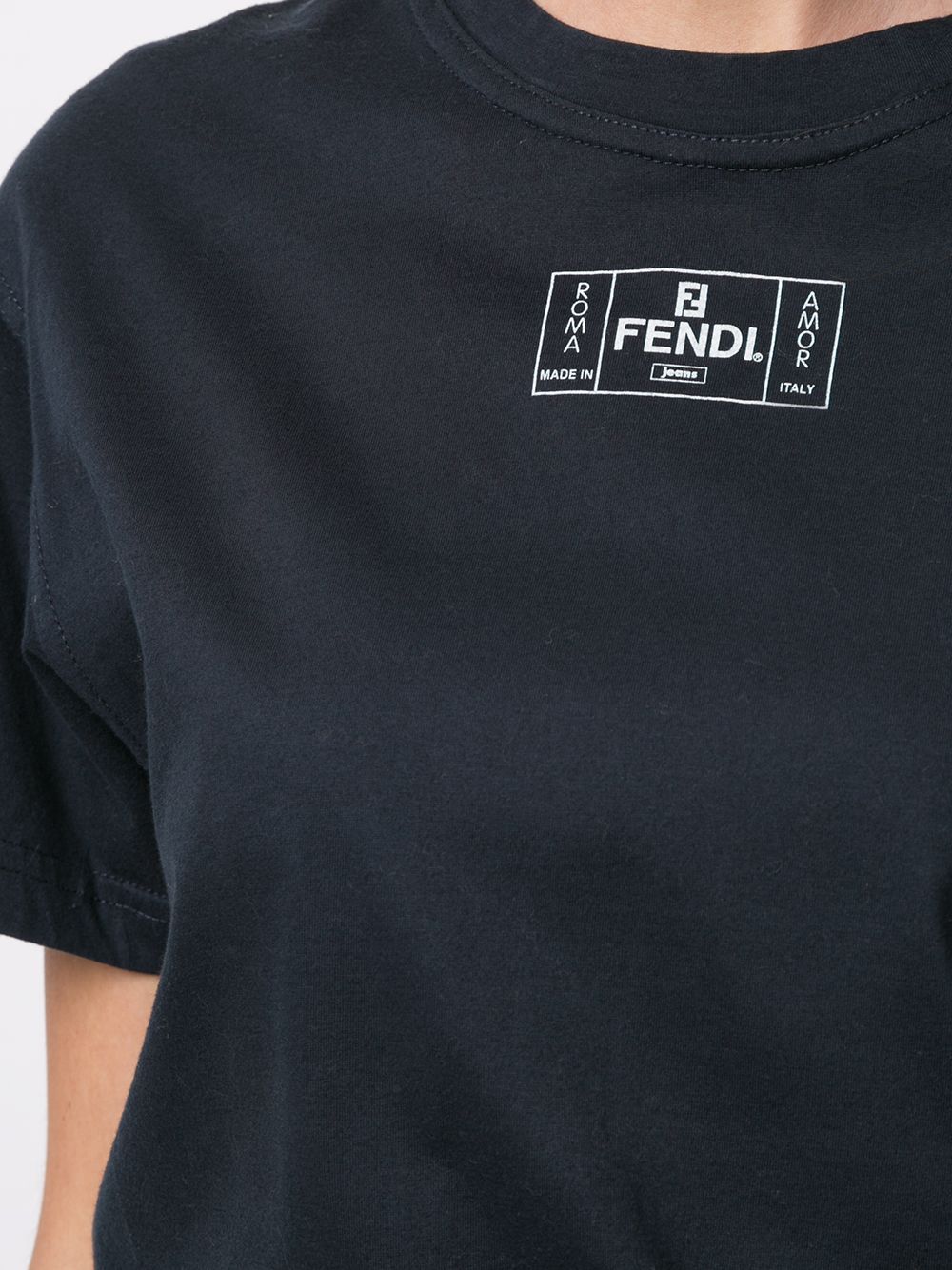 фото Fendi pre-owned футболка с логотипом