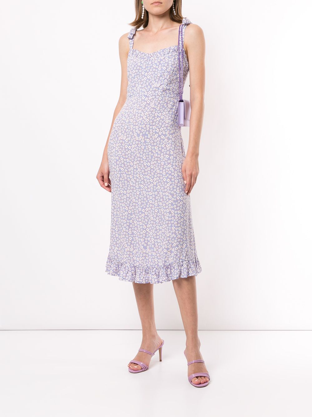 фото Auguste dean gia floral-print midi dress