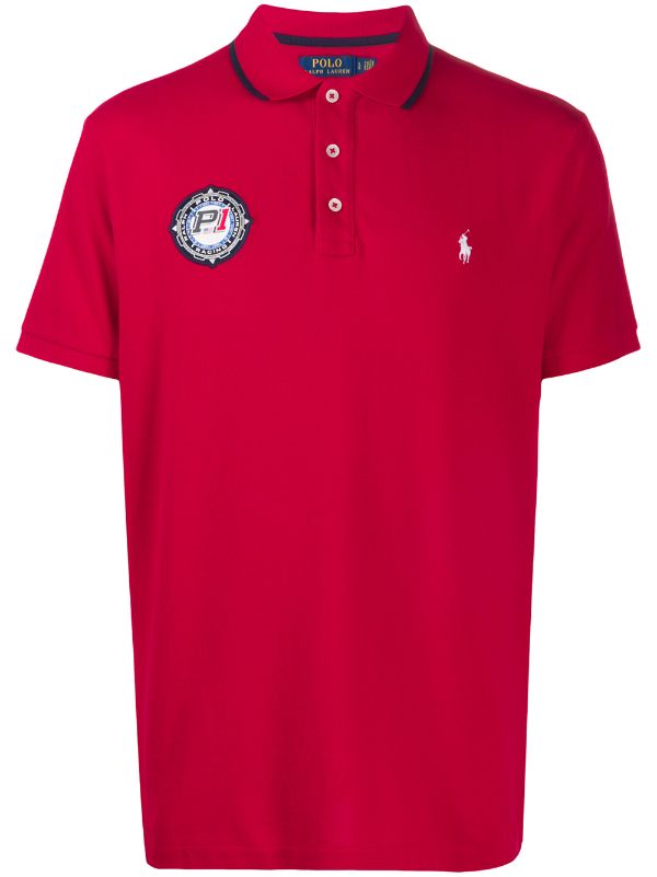 red ralph lauren shirt