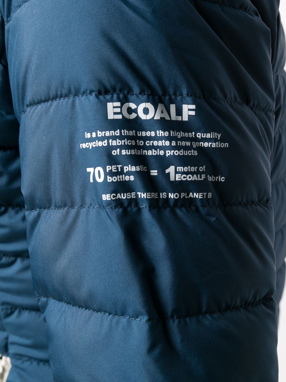 фото Ecoalf приталенный пуховик