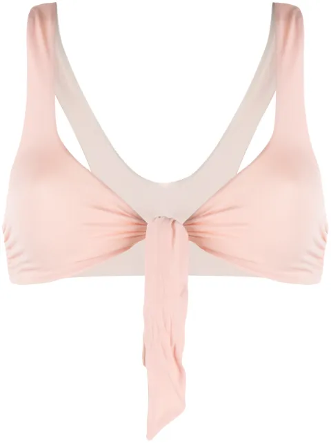 Stella McCartney tie-front bikini top