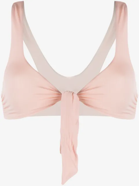 Stella McCartney tie-front bikini top
