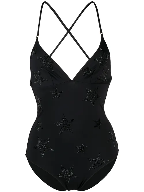Maillot de bain à ornements en cristal - Stella McCartney - Modalova