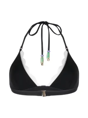 新品★ステラマッカートニー★バイカラーホルターネック ワンピース水着★MLブルー Stella McCartney（ステラ・マッカートニー）ウィメンズ 水着