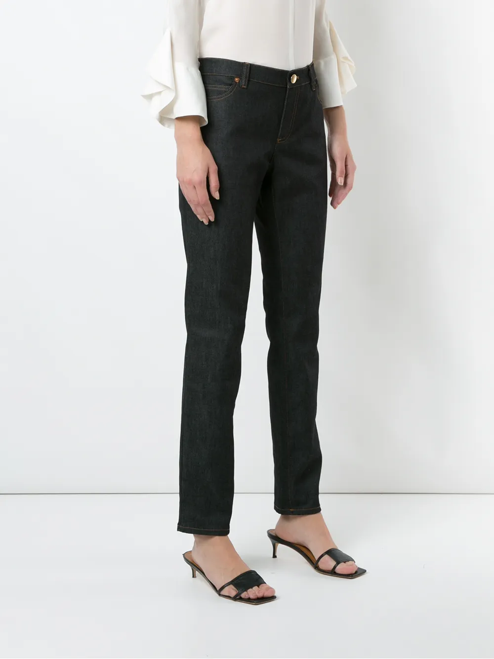 Valentino Garavani Straight jeans Blauw