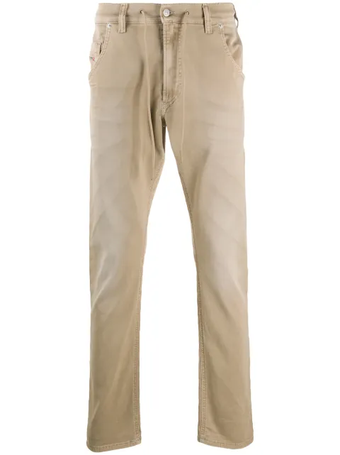 Diesel Calça jeans Krooley com cintura baixa