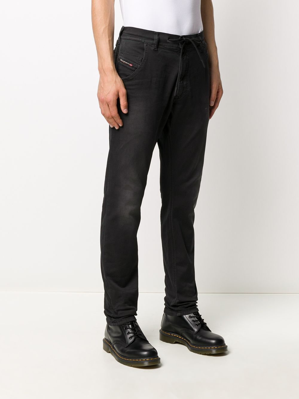 Shop Diesel 2030 D-krooley 0670m Jeans In Black