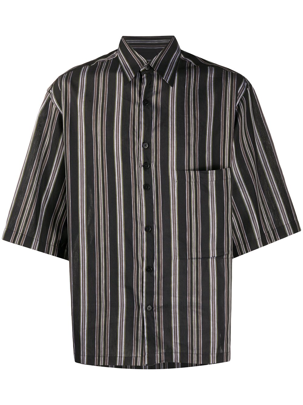 фото Costumein striped short sleeve shirt