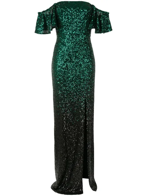 marchesa notte ombre gown