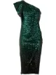 Image 1 of Marchesa Notte gradient sequin dress