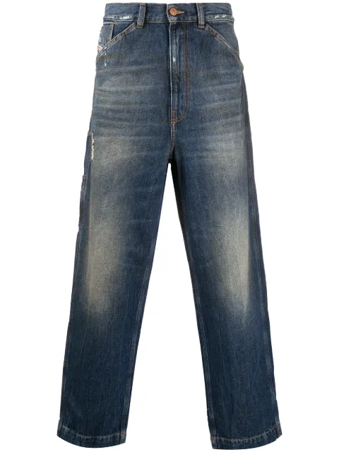 Diesel D-Franky straight-leg jeans
