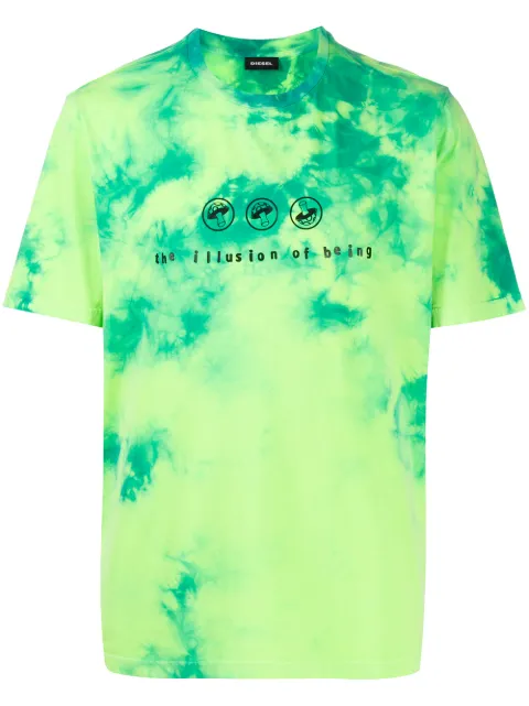 diesel tie dye t shirt