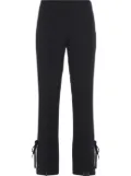 Prada tie side trousers - Black
