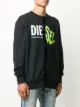 Diesel spliced logo sweatshirt