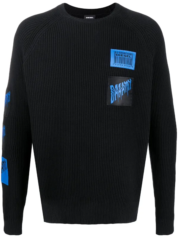 diesel knitted jumper