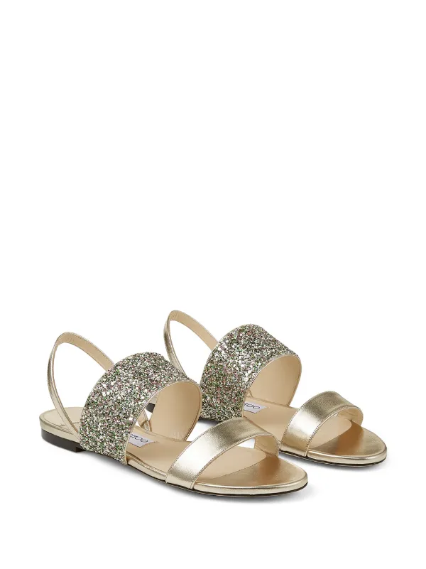 cheap glitter sandals