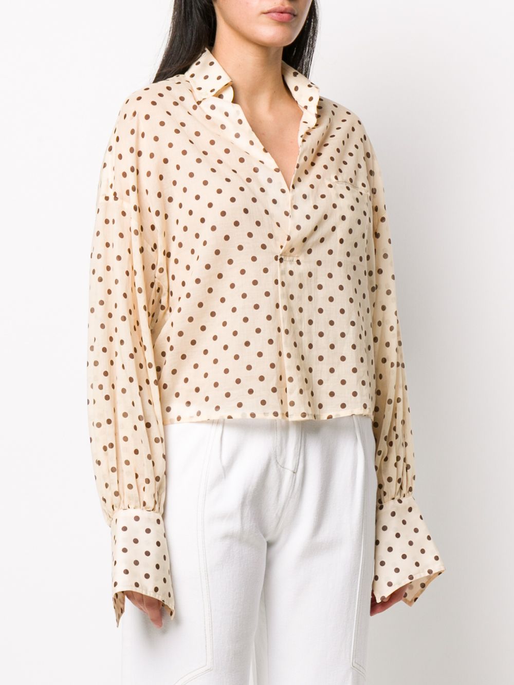 фото Jejia polka dot blouse