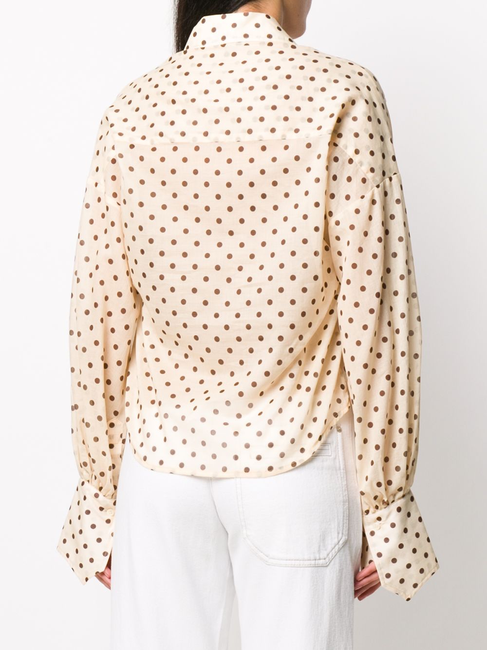 фото Jejia polka dot blouse