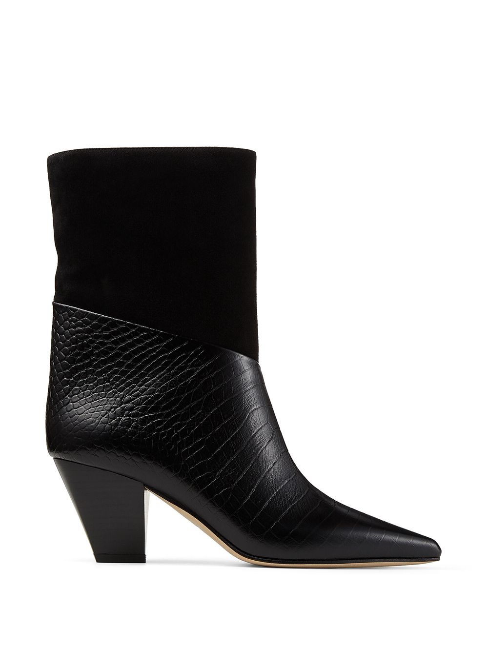 jimmy choo black suede boots