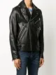 Diesel buckled multi-pocket bikerjacket