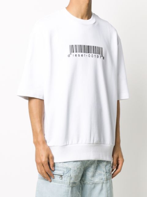 diesel barcode t shirt