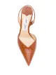 Jimmy Choo Thandi 100mm crocodile-effect pumps